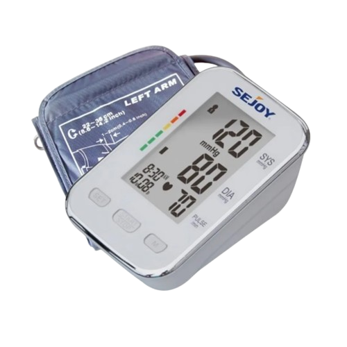 Esfigmomanómetro Digital hasta el brazo Bp Monitor de presión