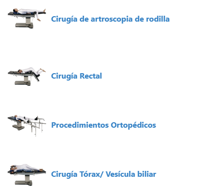 MESA DE CIRUGIA OP830 VERSION ESTANDAR, MARCA HEYER