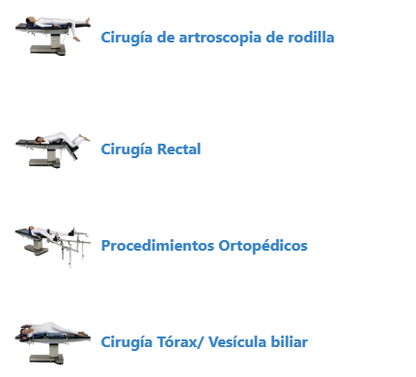 MESA DE CIRUGIA OP830 VERSION ESTANDAR, MARCA HEYER